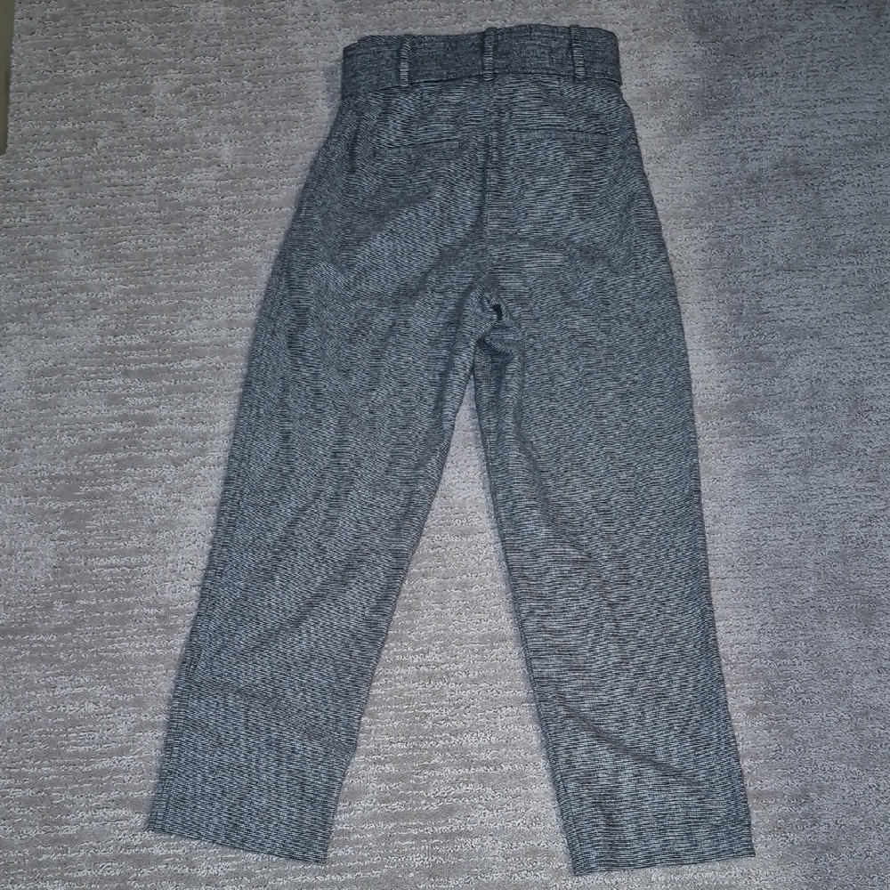 Aritzia Gray Women's Dress Tie Trousers- Wildfred SZ 00 - Picture 7 of 9